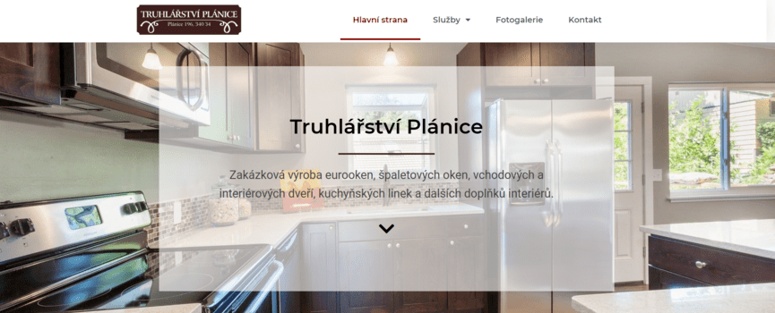 Truhlářství Plánice | eSoul tvoří a optimalizuje webové stránky