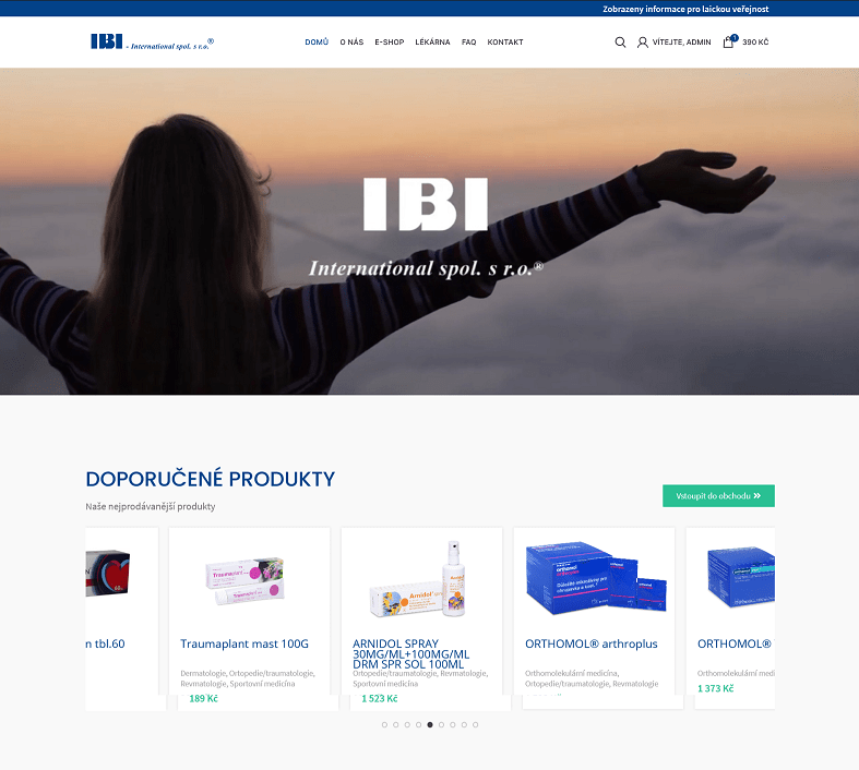 IBI-International | eSoul tvoří a optimalizuje webové stránky